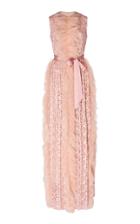Huishan Zhang Delilah Lace And Tulle Gown