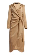 Moda Operandi Zeynep Aray Wrap-effect Silk Dress
