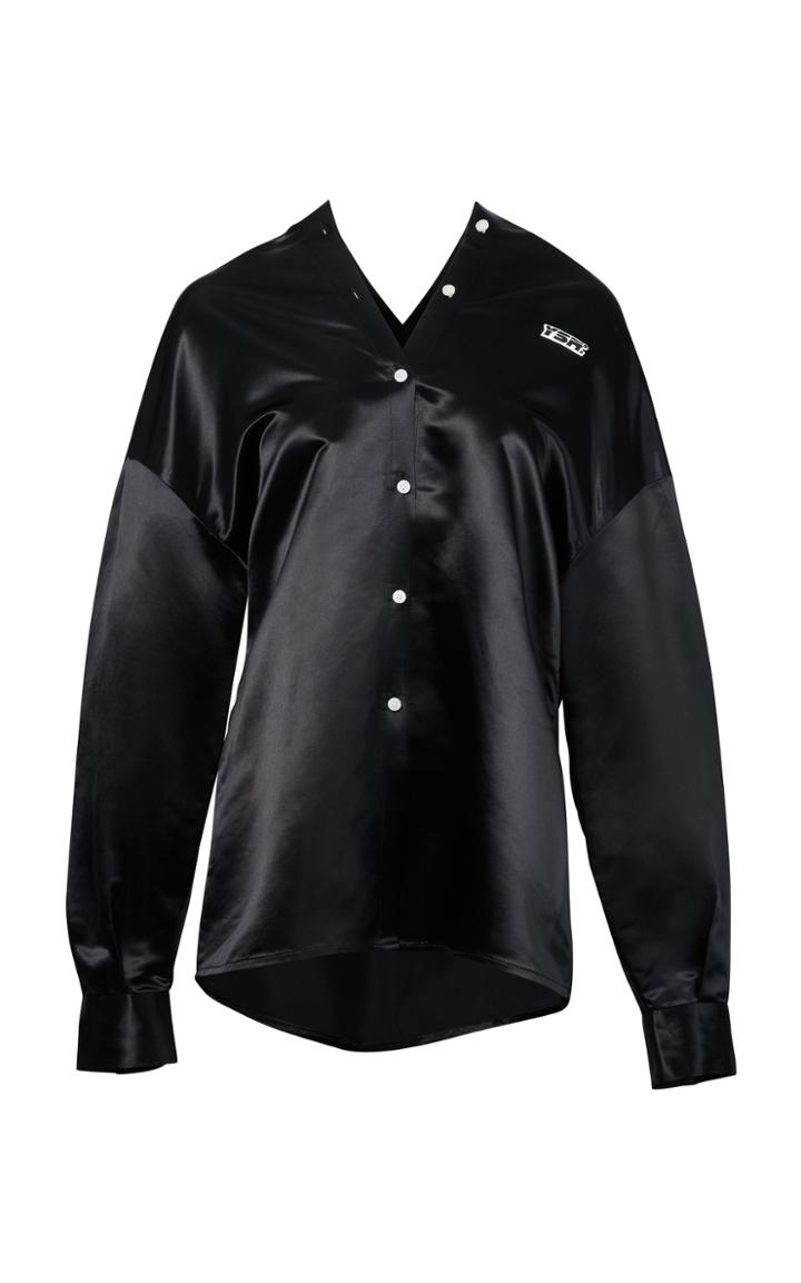 Moda Operandi Youser Puff Sleeve Gloss Shirt Size: S