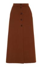 Blaz Milano Chinook Wool And Cashmere Midi Skirt