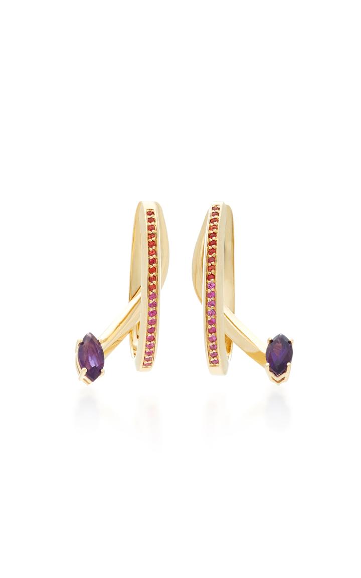 Bea Bongiasca Tiger Lily Prosperity Specular Earrings