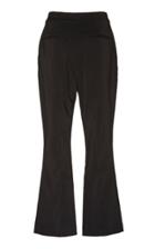 Acler Cecil Cropped Crepe Flared Pants