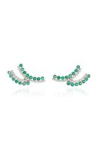 Colette Jewelry Entwined Emerald Earrings