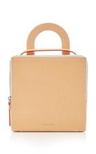 Building Block Vegetable Tan Box Bag