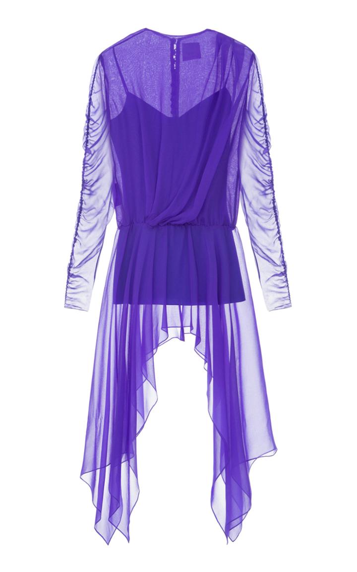 Elenareva Chiffon Top With Asymmetric Hem
