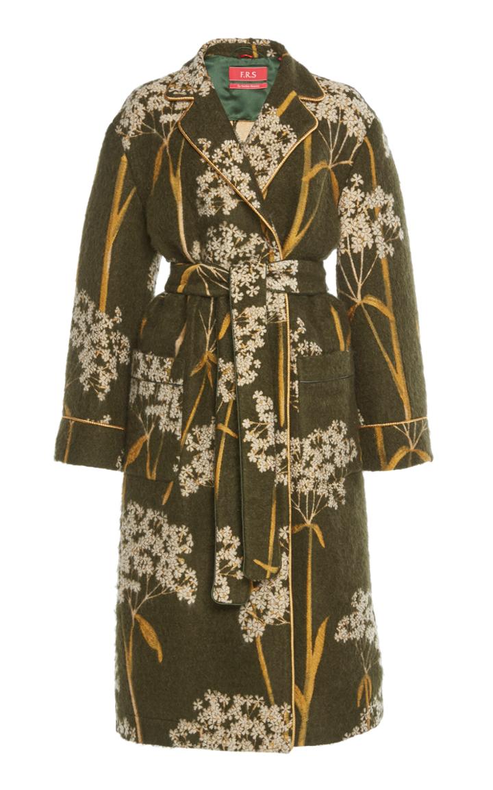 For Restless Sleepers Andromaca I Mohair Jacquard Coat