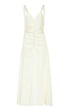 Moda Operandi Rejina Pyo Toni Button-detailed Silk Midi Dress Size: 8