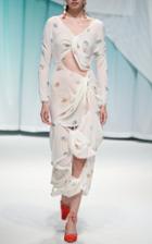 Moda Operandi Yuhan Wang Rose Cutout Knit Dress