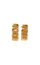 Maison Margiela Gold Chainlink Hoops