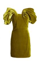 Moda Operandi Cushnie Off-the-shoulder Velvet Dress