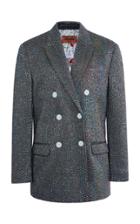Moda Operandi Missoni Double-breasted Glitter-effect Blazer Size: 38