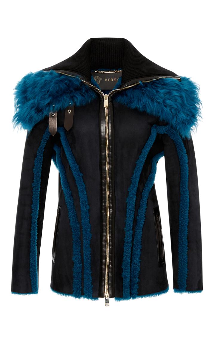 Versace Lamb Shearling Jacket