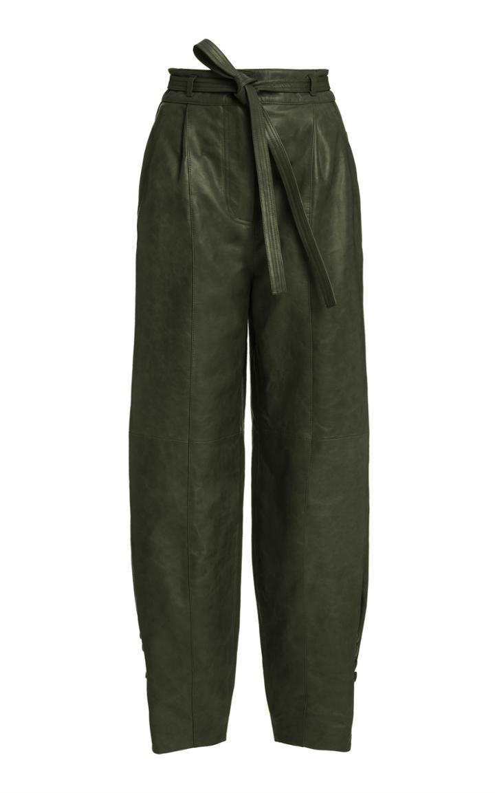 Moda Operandi Ulla Johnson Navona High-rise Leather Pants