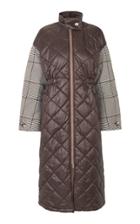 Moda Operandi Baum Und Pferdgarten Deadra Two-tone Shell-cady Coat