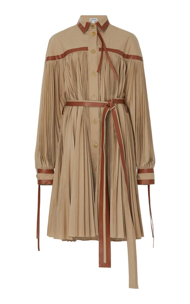 Loewe Pleated Shirtdress