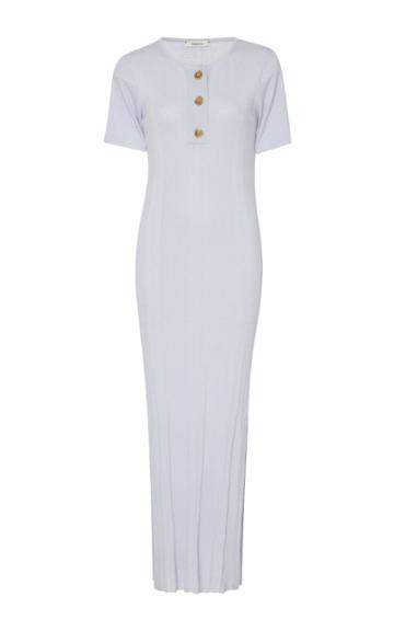 Wendelborn Ribbed Wool And Silk-blend Dress
