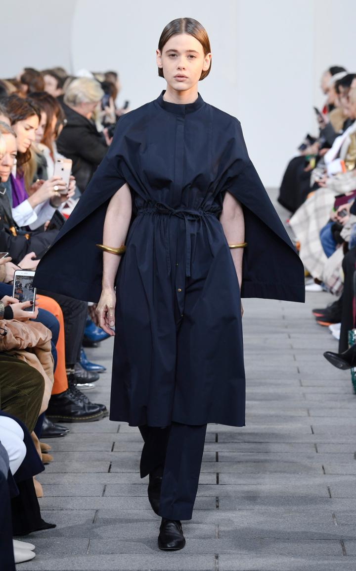 Maison Rabih Kayrouz Satin Straight Leg Trousers