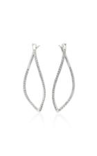 Mattioli Navettes 18k Gold Diamond Earrings