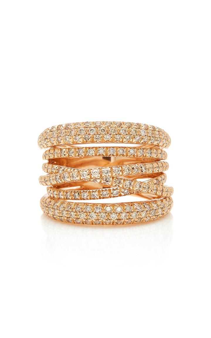Sidney Garber Scribble Rose Gold Ring