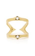 Sylva & Cie 18k Gold Diamond Ring