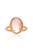 Margery Hirschey Large Pink Tourmaline Ring