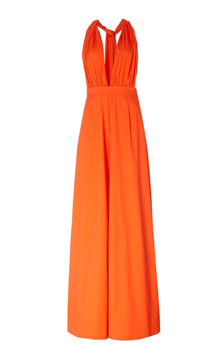 Moda Operandi Oscar De La Renta Cotton Jumpsuit Size: 0