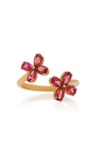 Misahara Plima Lilly 18k Rose Gold And Tourmaline Ring