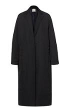 Vince Oversized Long-line Crepe Coat