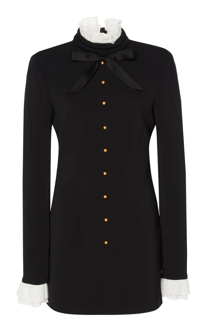 Philosophy Di Lorenzo Serafini Bow-embellished Cady Mini Dress