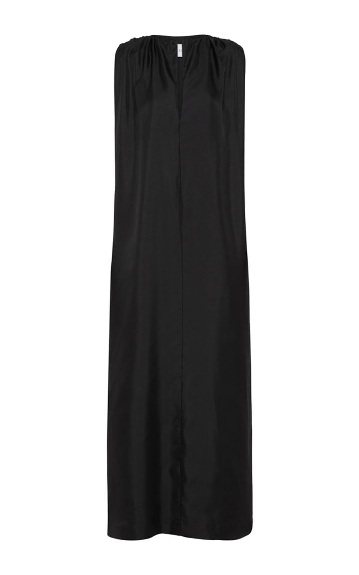 Moda Operandi Esse Studios Gathered Split Neck Dress
