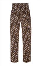 Blaz Milano Orthilia Floral Printed Silk Trousers