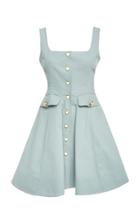 Alexis Nena Cotton-blend Mini Dress