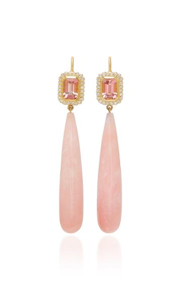 Jamie Wolf Pink Opal Drop Earrings