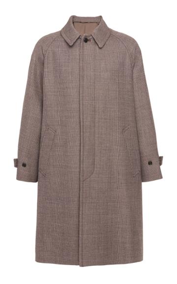 Camoshita Wool-twill Coat Size: 44