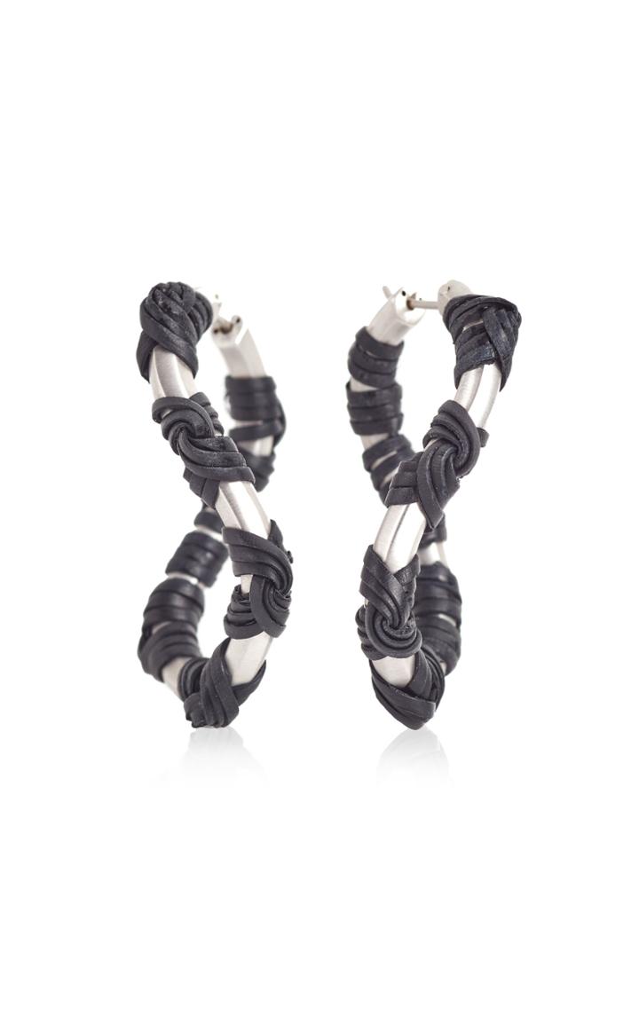 Moda Operandi Silvia Furmanovich 18k White Gold And Bamboo Earrings