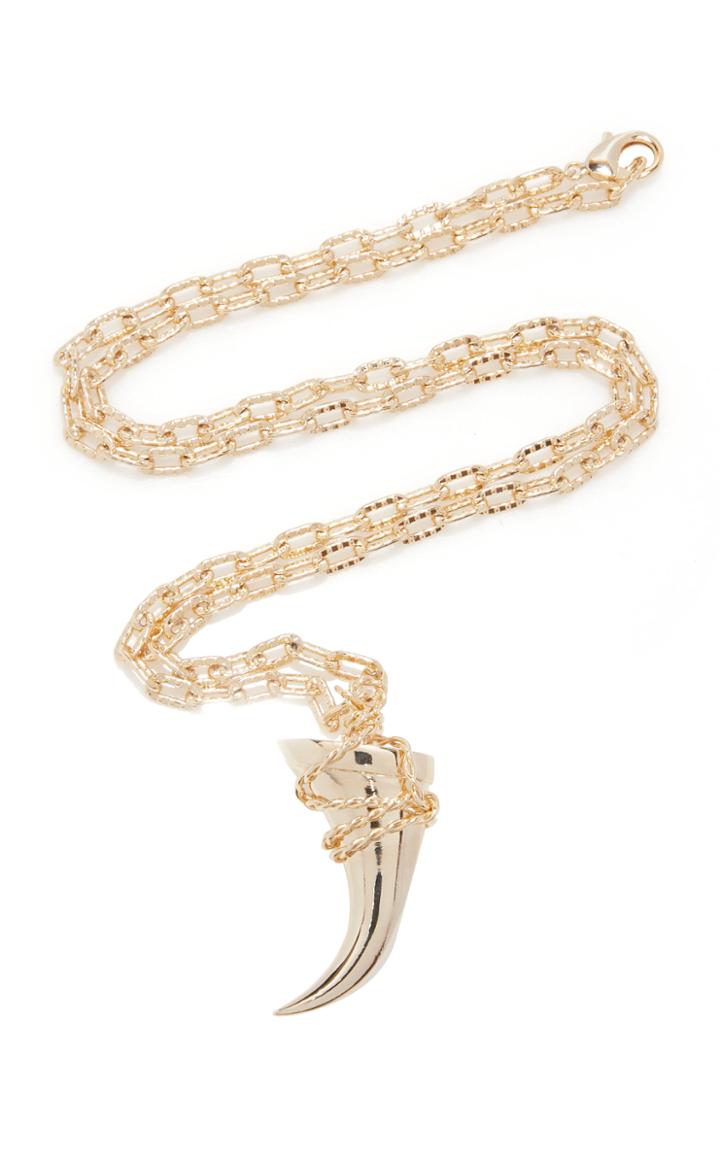 Sandra Mansour Deep Claw Necklace