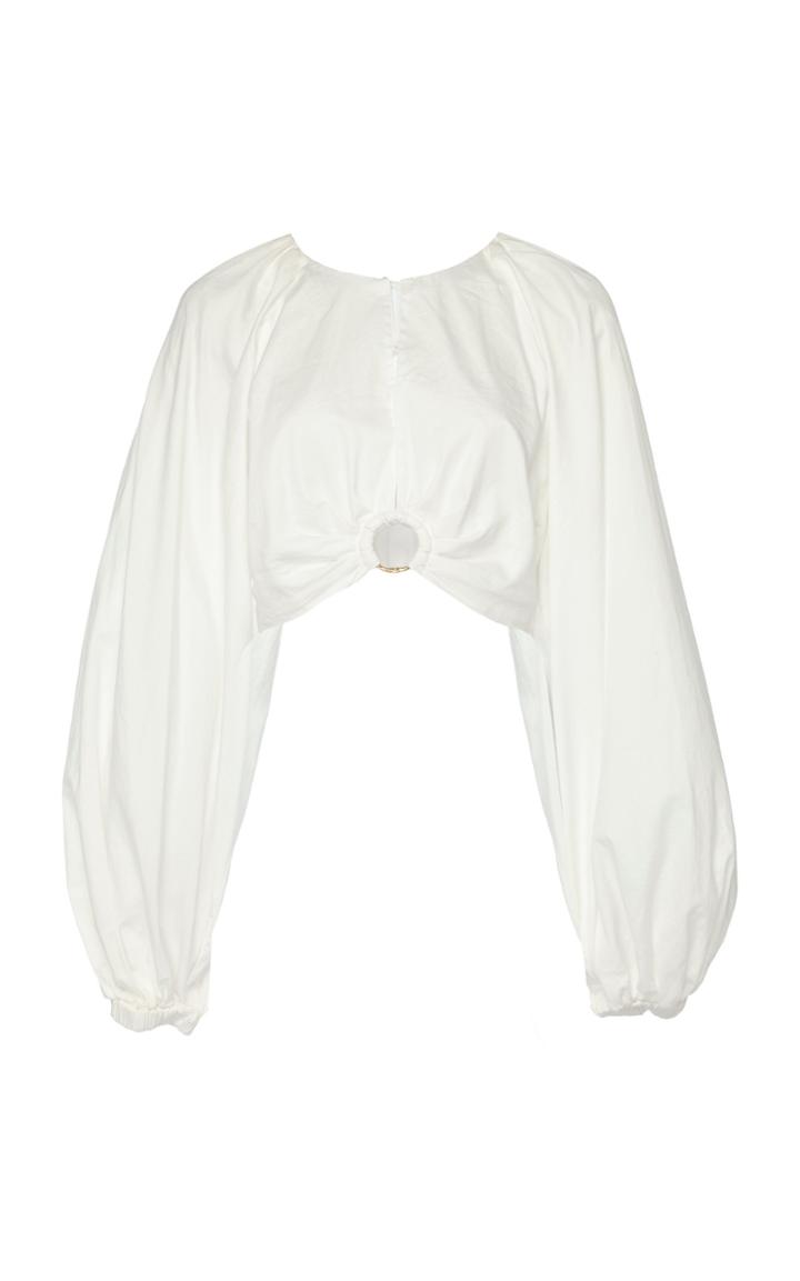 Moda Operandi Aje Allgro Ring Crop Blouse Size: 4