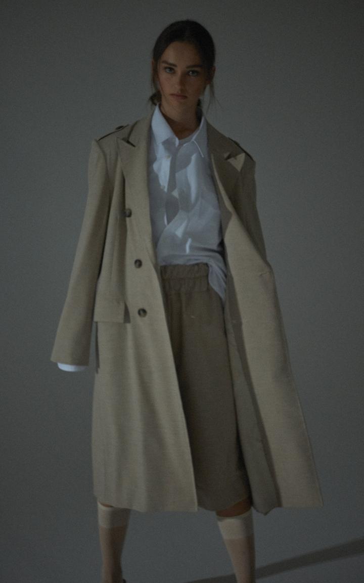 Moda Operandi Studio Cut White Oversized Shirt