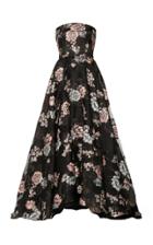 Bambah Magda Black Floral Gown