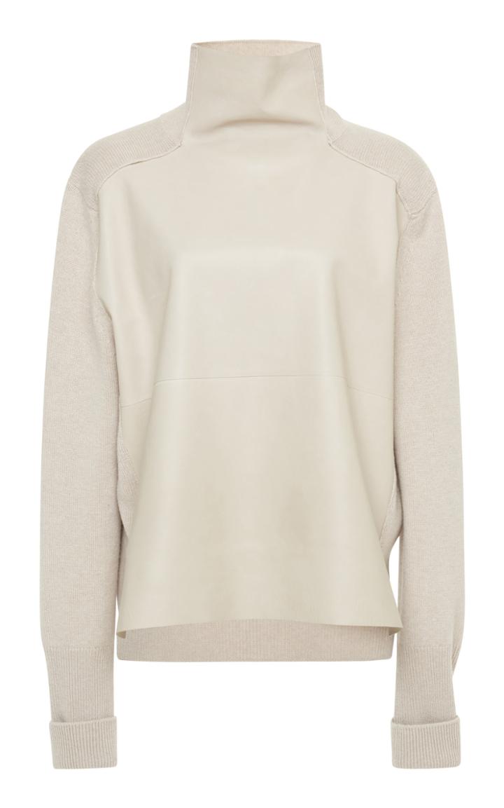 Agnona Merinos Extra Fine Jersey Stitch Sweater
