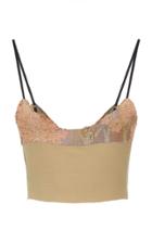 Tessa Mighty Contrast Knit Tank Top