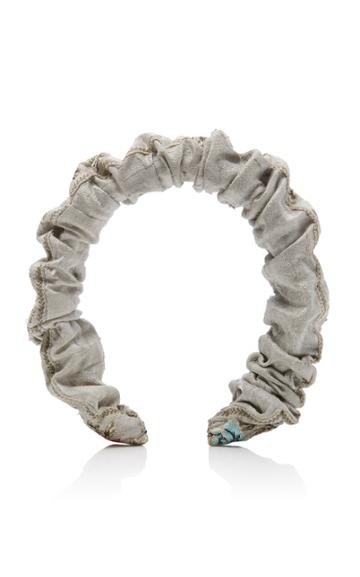 Loveshackfancy X Lele Sadoughi Loveshackfancy X Lele Sadoughi Rushed Silk Headband