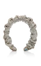 Loveshackfancy X Lele Sadoughi Loveshackfancy X Lele Sadoughi Rushed Silk Headband