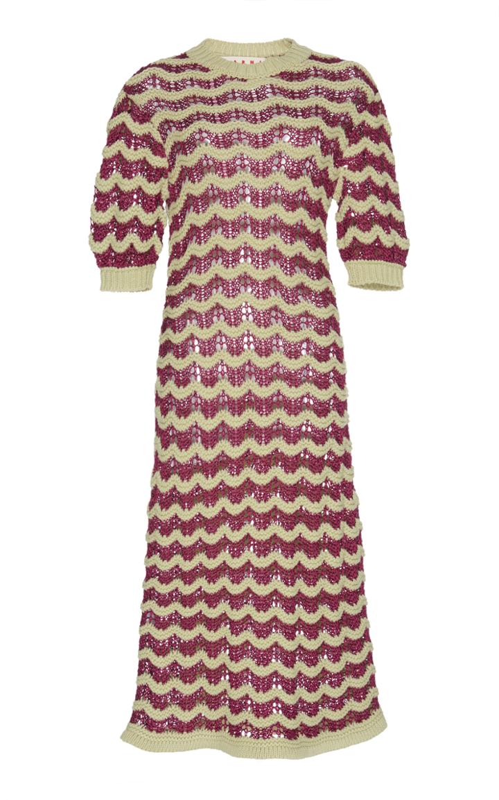 Marni Short Sleeve Knit Dress
