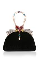 Ming Ray Celeste Clutch In Velvet