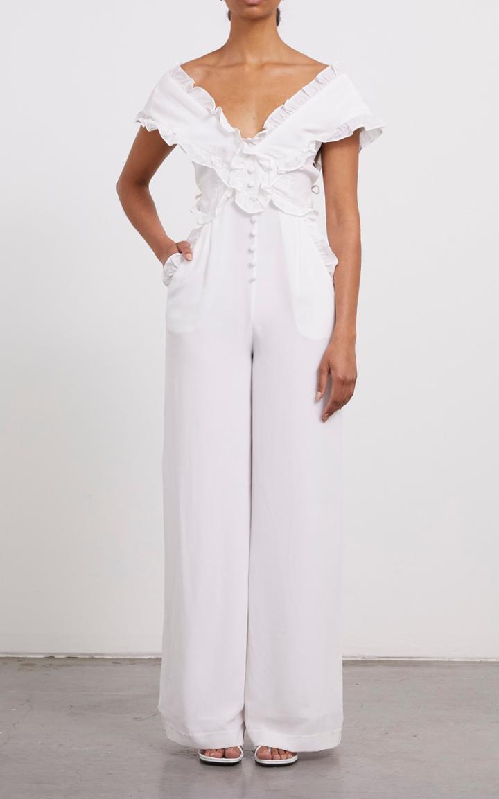 Moda Operandi Joslin Evelyn Silk Jumpsuit