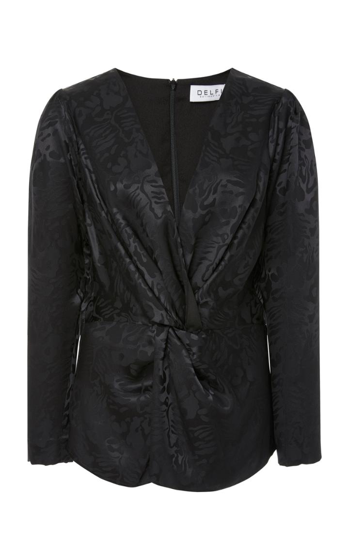 Delfi Collective Frankie Silk Jacquard Top