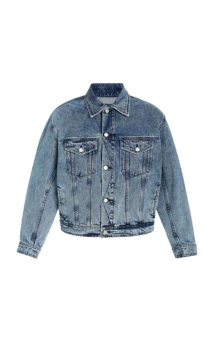Ami Boxy-fit Denim Jacket