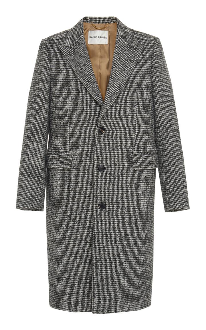 Salle Prive Adrian Wool Overcoat
