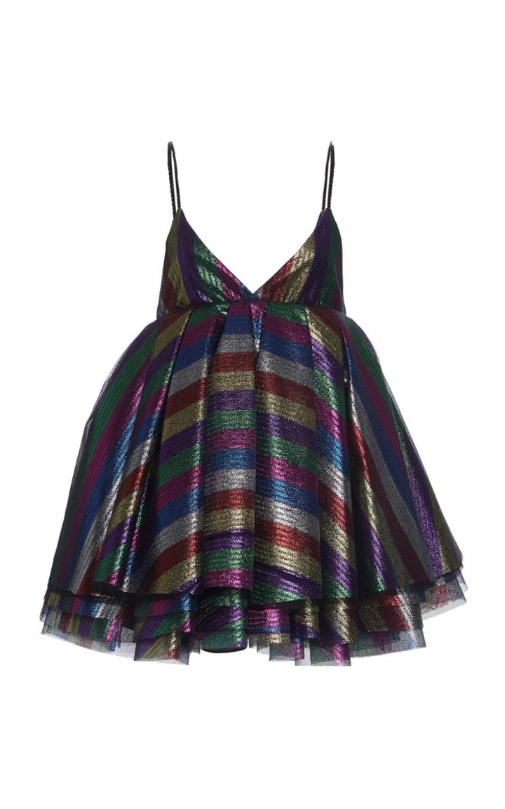Attico Lurex Party Dress